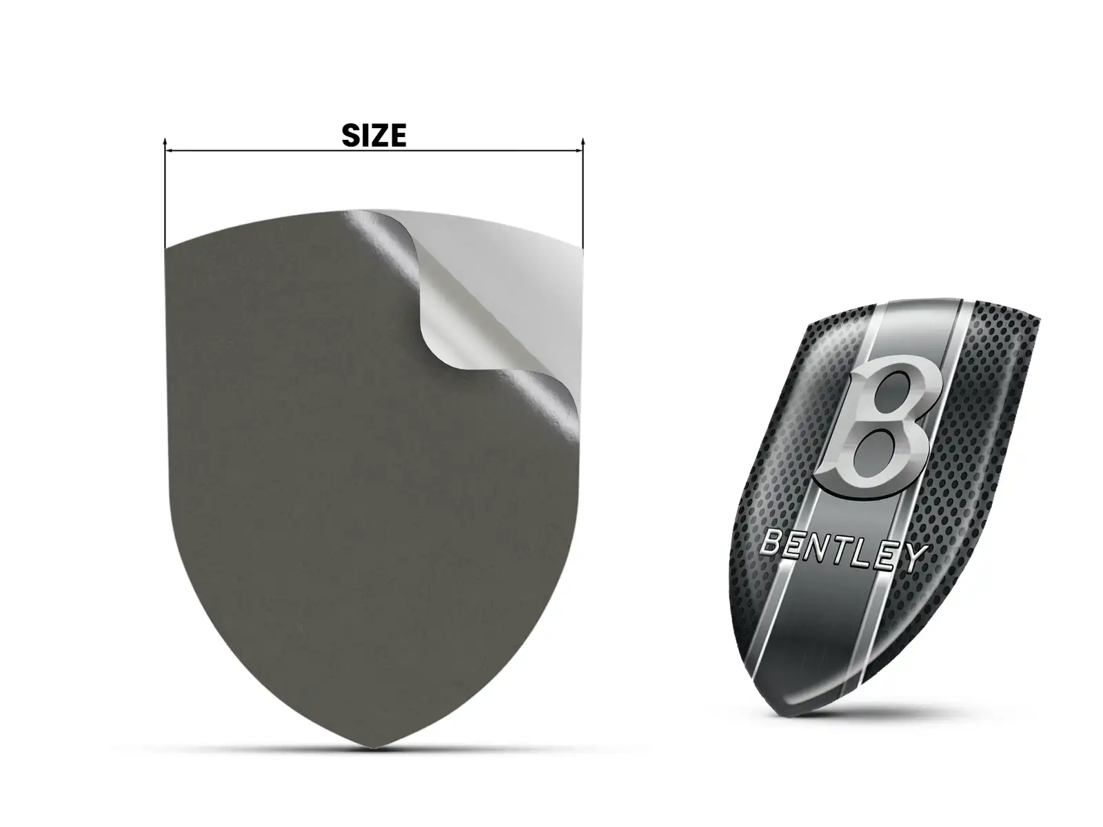 Bentley Personalized Car Emblems High End Customizable Modern